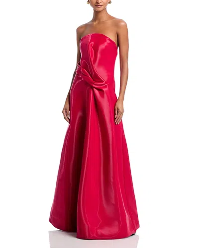 Kate Barton Kate Liquid Gown In Red