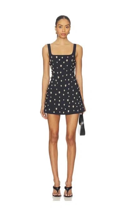 Kate Barton Mini Bubble Dress In Blue