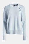 Kate Barton Pinched Merino Cashmere Sweater In Blue