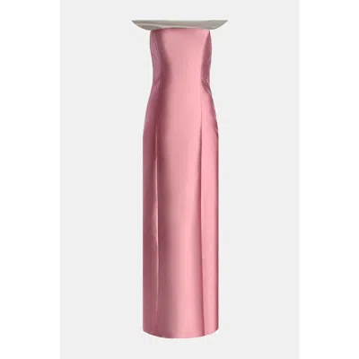 KATE BARTON KATE BARTON SCULPTED COLUMN GOWN