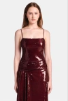 Kate Barton Sequin Column Tank In Multi