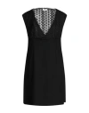 Kate By Laltramoda Woman Short Dress Black Size 10 Polyester In Black