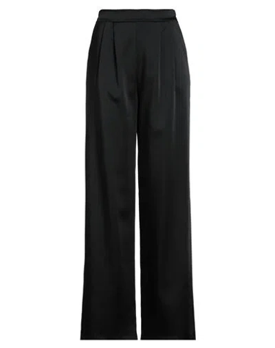 Kate By Laltramoda Woman Pants Black Size L Polyester In Animal Print