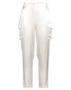 Kate By Laltramoda Woman Pants Cream Size 6 Viscose In White