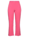 Kate By Laltramoda Woman Pants Fuchsia Size 12 Polyester, Elastane In Pink