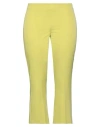 Kate By Laltramoda Woman Pants Lime Green Size 10 Polyester, Elastane In Green