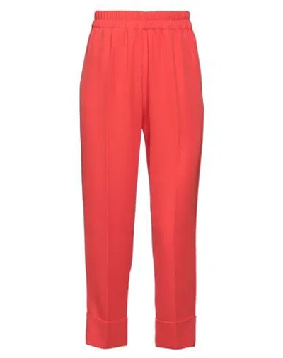 Kate By Laltramoda Woman Pants Orange Size 2 Polyester, Elastane