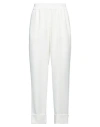 Kate By Laltramoda Woman Pants White Size 10 Polyester, Elastane