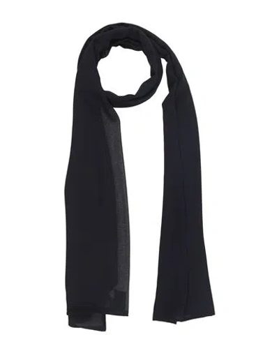 Kate By Laltramoda Woman Scarf Midnight Blue Size - Polyester