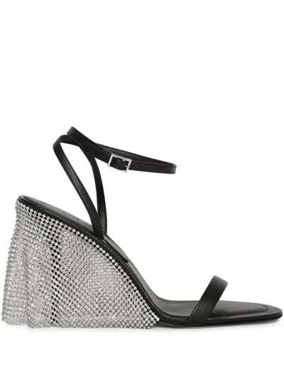 Kate Cate 90mm Kate Sandals In 黑色