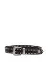 Kate Cate Floyd Studded Belt In Black