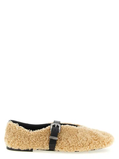 KATE CATE JUDE FLAT SHOES BEIGE