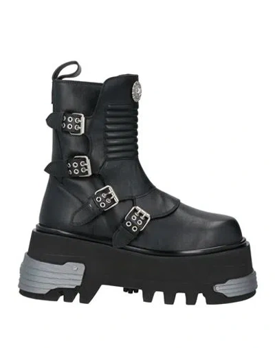 Kate Cate Woman Ankle Boots Black Size 8 Leather