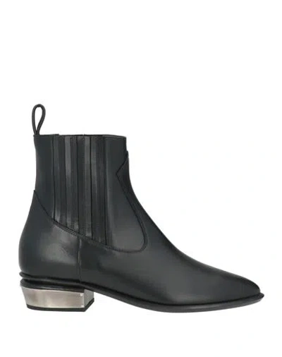 Kate Cate Woman Ankle Boots Black Size 9 Calfskin
