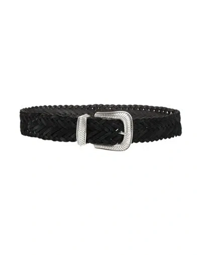 Kate Cate Woman Belt Black Size Xs Leather