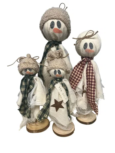 Kate + Em Handmade Snowman Bundle In White