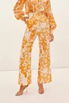Kate Ford Amarillo Tailored Pants In Petunia In Yellow