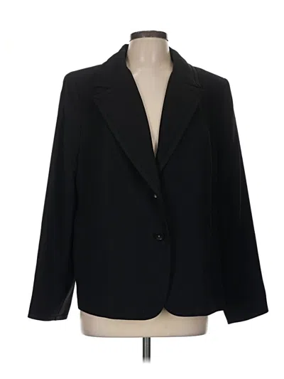 Pre-owned Kate Hill Blazer Jacket In Black