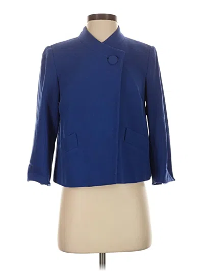Pre-owned Kate Hill Blazer Jacket In Blue