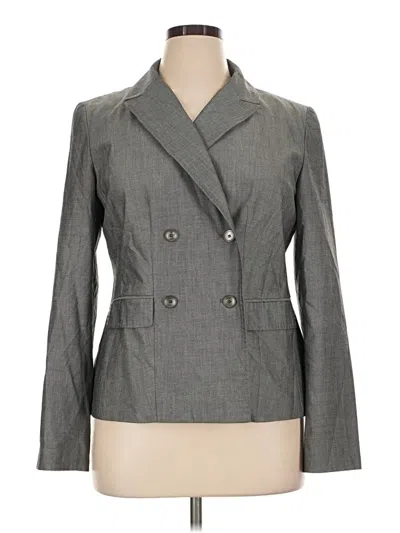 Pre-owned Kate Hill Blazer Jacket In Gray