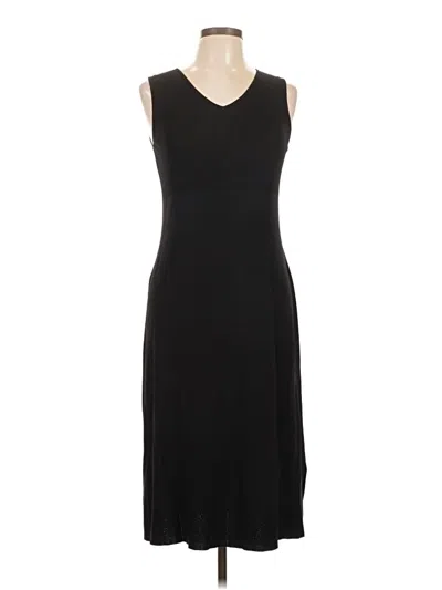 Pre-owned Kate Hill Casual Dress In Black