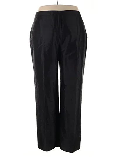 Pre-owned Kate Hill Casual Pants In Black