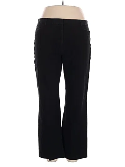 Pre-owned Kate Hill Casual Pants In Black