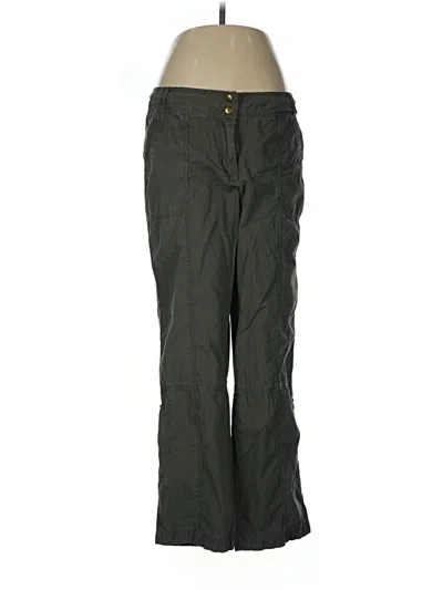 Pre-owned Kate Hill Casual Pants In Green