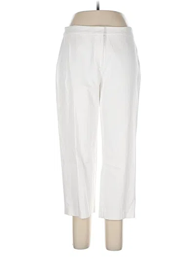 Pre-owned Kate Hill Casual Pants In White