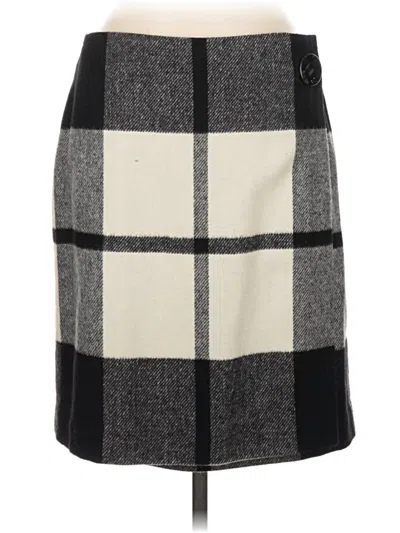 Pre-owned Kate Hill Casual Skirt In Gray