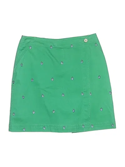 Pre-owned Kate Hill Casual Skirt In Green