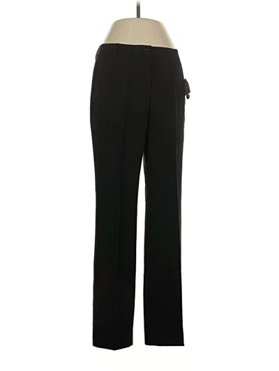 Pre-owned Kate Hill Dress Pants In Black