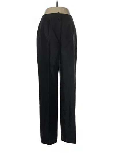 Pre-owned Kate Hill Dress Pants In Black