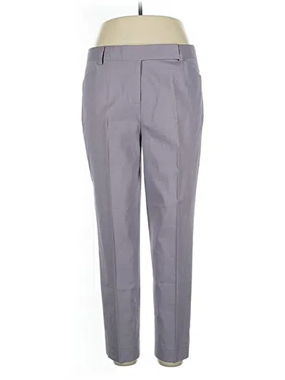 Pre-owned Kate Hill Dress Pants In Gray