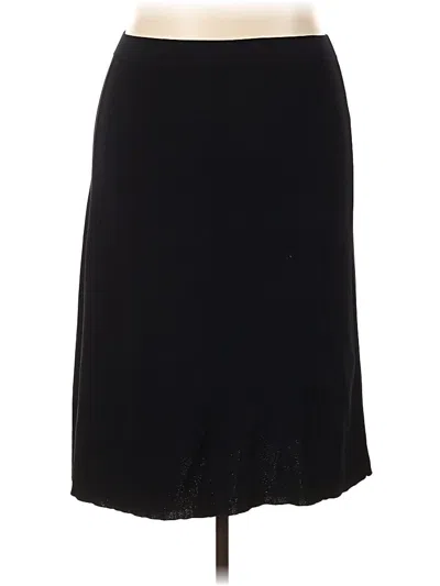 Pre-owned Kate Hill Formal Skirt In Black