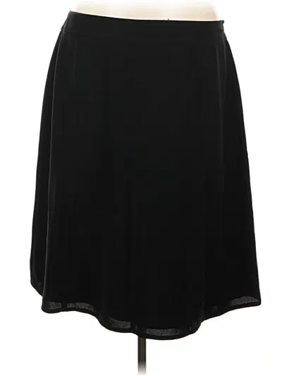 Pre-owned Kate Hill Formal Skirt In Black