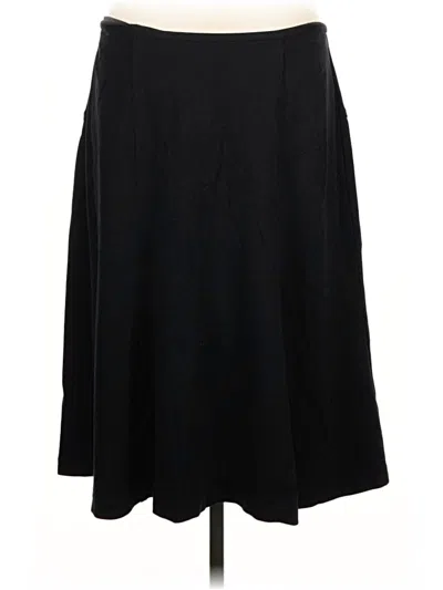 Pre-owned Kate Hill Formal Skirt In Black