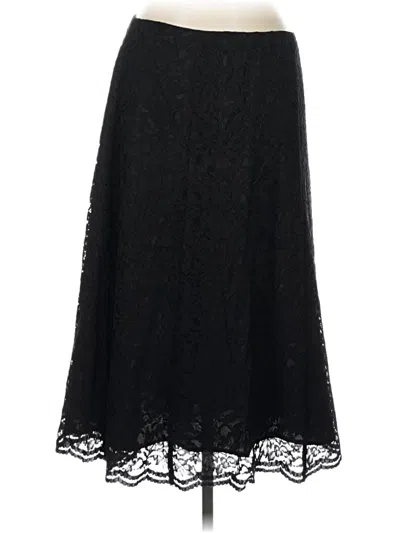 Pre-owned Kate Hill Formal Skirt In Black