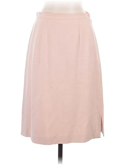Pre-owned Kate Hill Formal Skirt In Tan