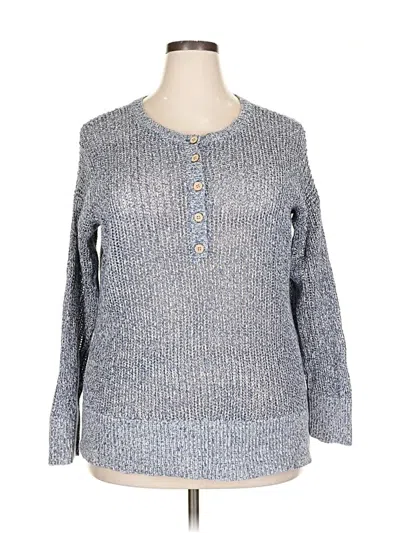 Pre-owned Kate Hill Pullover Sweater In Blue