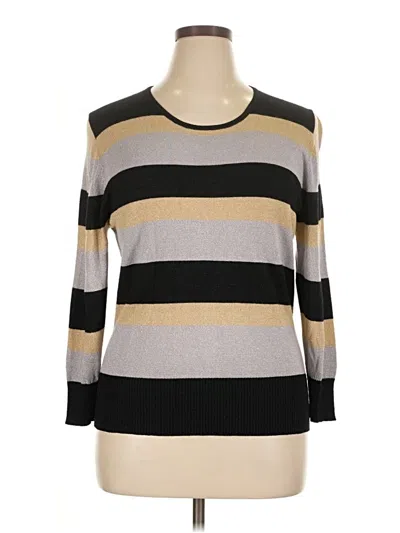 Pre-owned Kate Hill Pullover Sweater In Gray