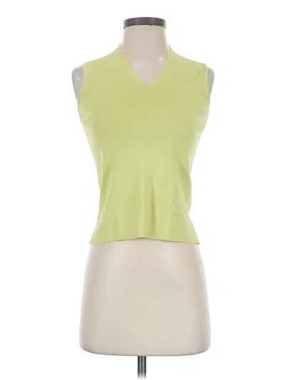 Pre-owned Kate Hill Sleeveless T-shirt In Green