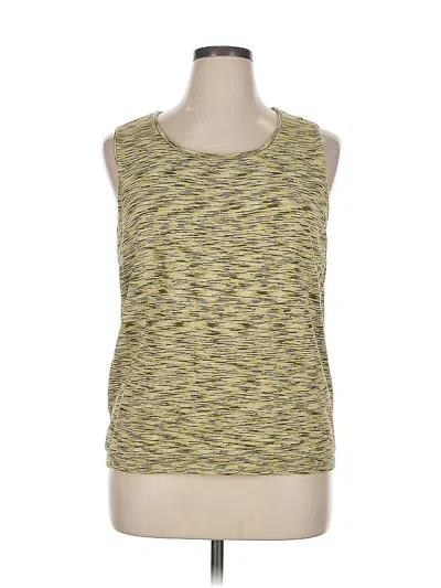 Pre-owned Kate Hill Sweater Vest In Gold