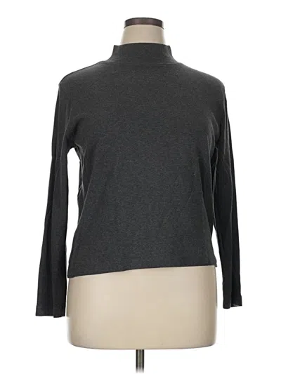 Pre-owned Kate Hill Turtleneck Sweater In Gray
