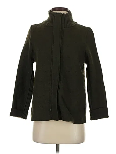 Pre-owned Kate Hill Turtleneck Sweater In Green