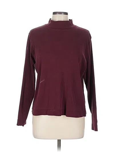 Pre-owned Kate Hill Turtleneck Sweater In Purple