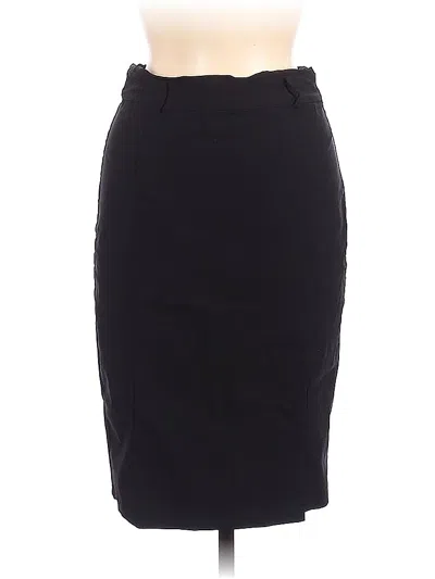 Pre-owned Kate Kasin Casual Skirt In Black