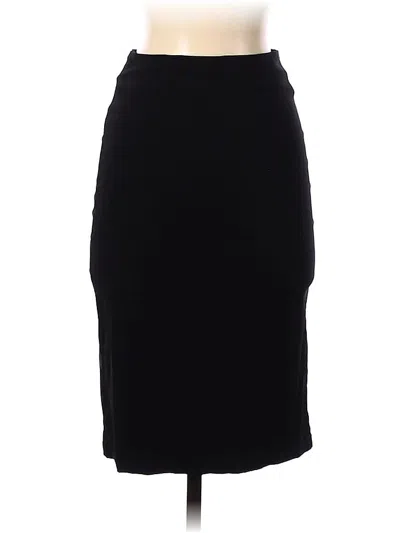 Pre-owned Kate Kasin Casual Skirt In Black