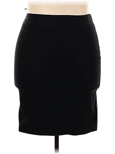 Pre-owned Kate Kasin Casual Skirt In Black
