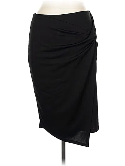 Pre-owned Kate Kasin Casual Skirt In Black